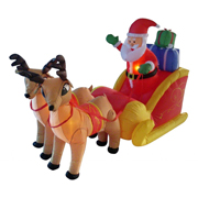 electric light inflatable christmas reindeer